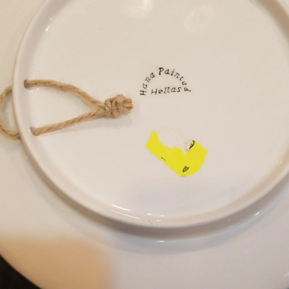 Greece gift two plates or wall arts souvenir